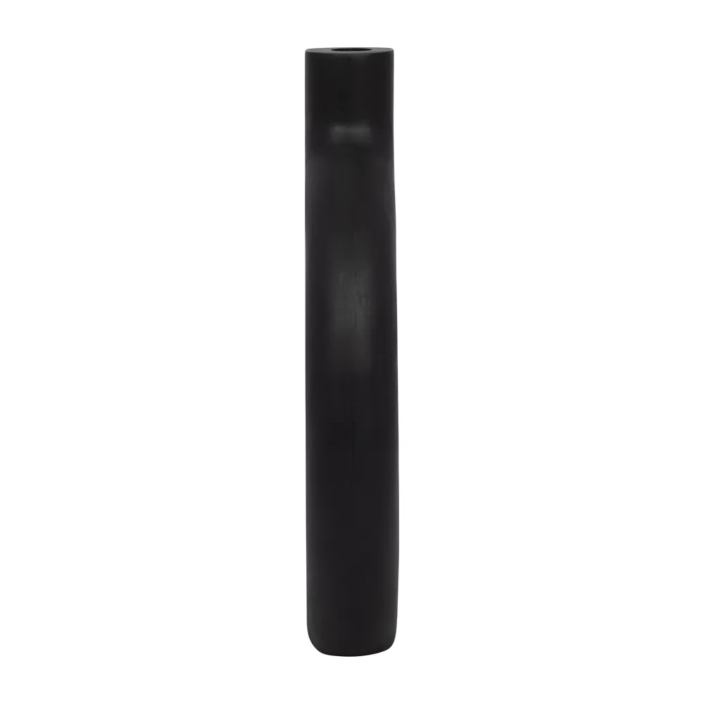 GRIFFINMOOR BLACK VASE 14 (IN)