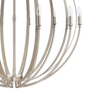 Rotunde 38'' Wide 10-Light Chandelier - Beechwood 4