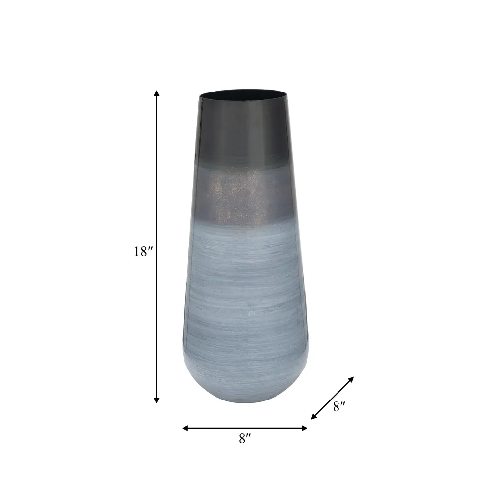 DAWSONMILL GRAY VASE 18 (IN)
