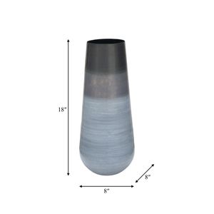 DAWSONMILL GRAY VASE 18 (IN) 7