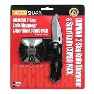 AccuSharp Diamond Pro Two Step - Black Sport Knife Combo 3