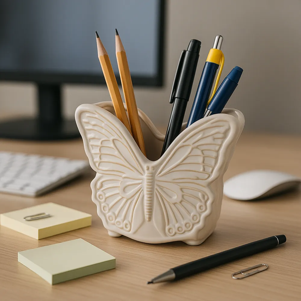 NICOLETON IVORY PENCIL CUP 4 (IN)
