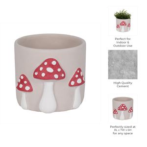 BRECKRUN RED PLANTER 6 (IN) 11