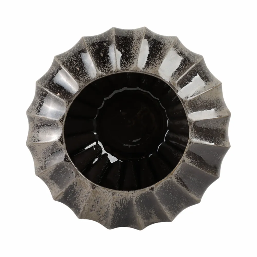 DORSETWOOD BLACK BOWL 7 (IN)
