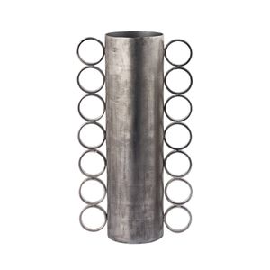 Cirq Vase - Large Antique Nickel 1