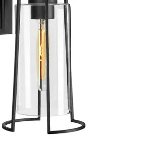 Cere Outdoor 14.25'' High 1-Light Sconce - Matte Black 4
