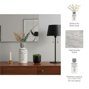 LOCHTON BLACK VASE 11 (IN) 11