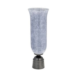 ELTONBROOK BLUE GLASS VASE 16 (IN) 1