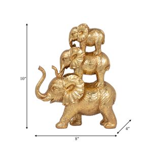SHAWGROVE GOLD DECOR 10 (IN) 9