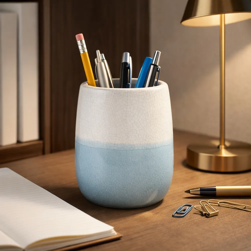 NORMARUN WHITE PENCIL CUP 6 (IN)