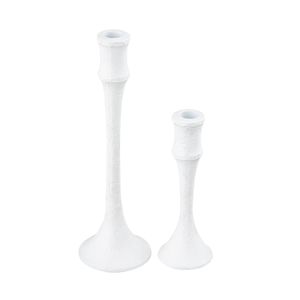 Miro Candleholder - Set of 2 Plaster White 2