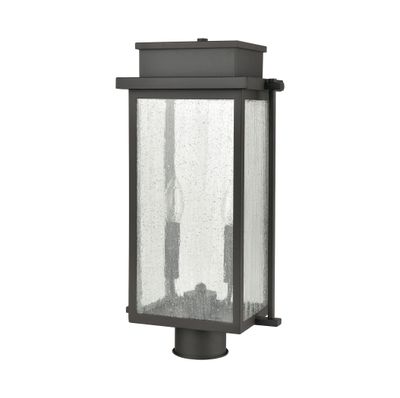 Braddock 19″ High 2-Light Outdoor Post Light - Architectural Bronze