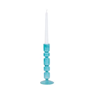 ISLE BLUE CANDLE HOLDER 10 (IN) 3