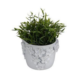 ELWINCROSS WHITE PLANTER 6 (IN) 3