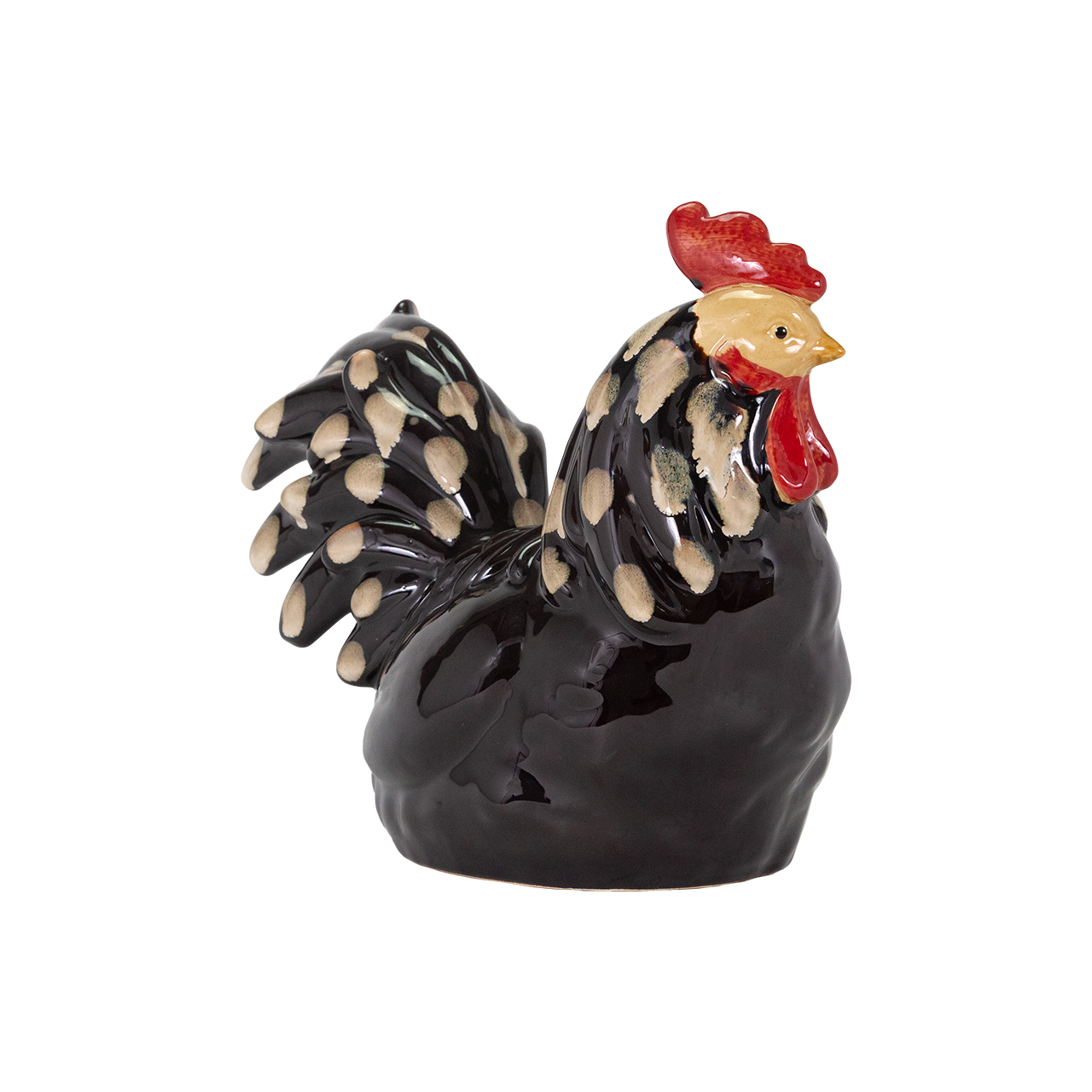 Sitting Rooster Figurine 2