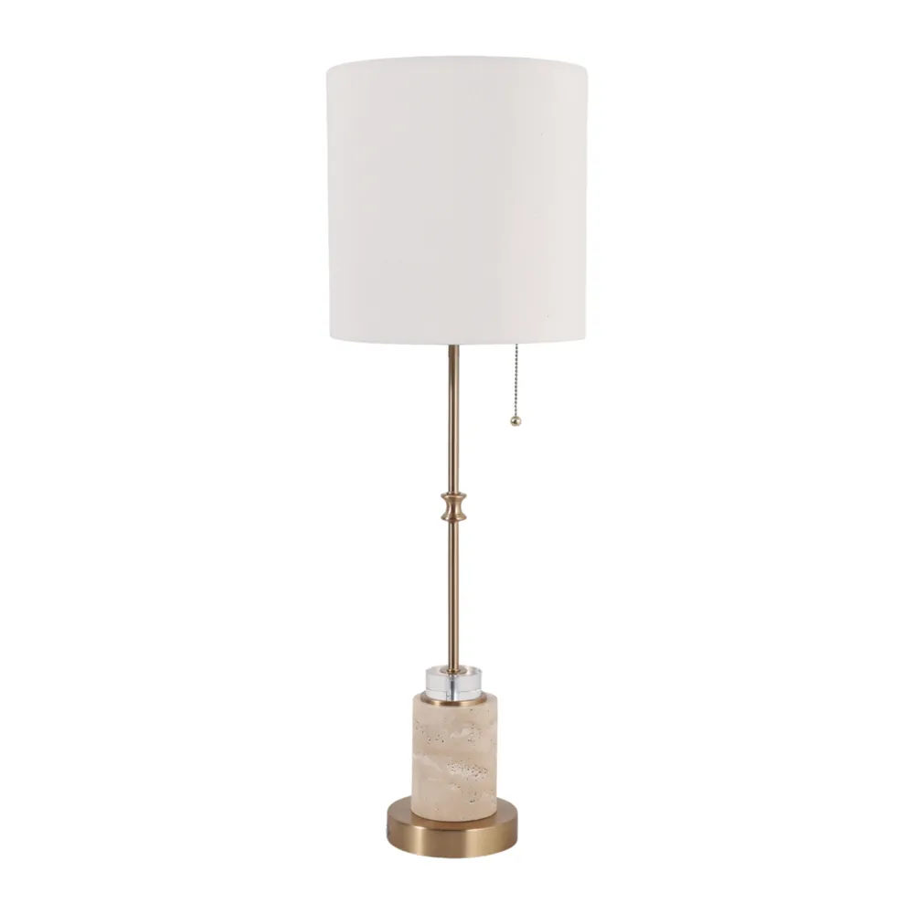JENSENSTONE IVORY LAMP 33 (IN)