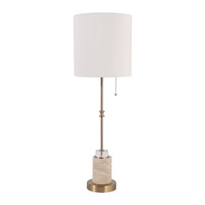 JENSENSTONE IVORY LAMP 33 (IN) 1