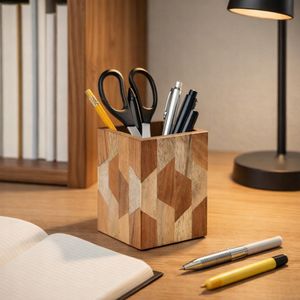 DENTONHAVEN BROWN PENCIL CUP 4 (IN) 2