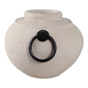 HAROLDWOOD IVORY VASE 10 (IN) 4