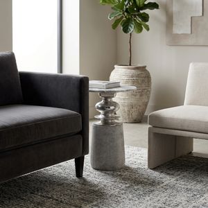 MAEHAVEN GRAY TABLE 23 (IN) 8