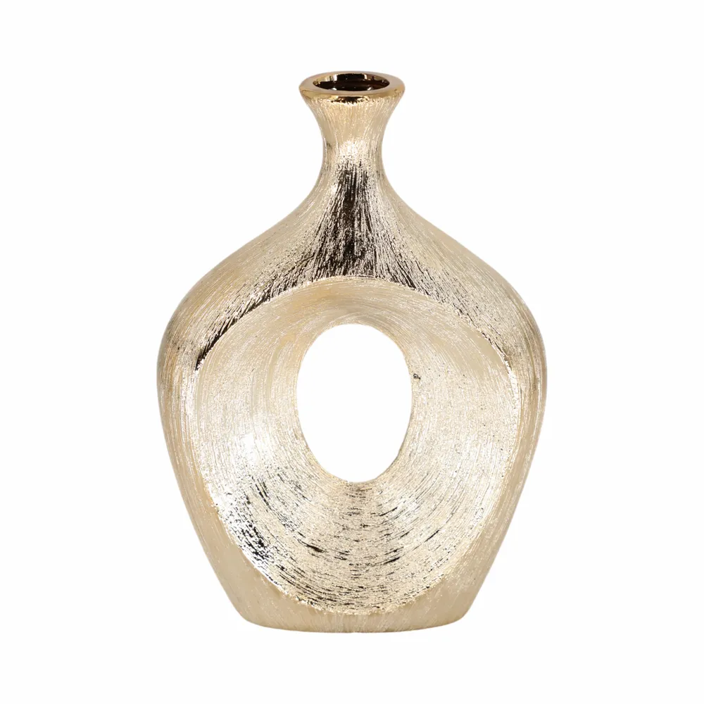HARDENCLIFF GOLD VASE 14 (IN)