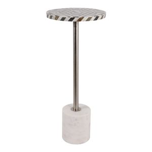 HEMMINGWELL WHITE TABLE 25 (IN) 3