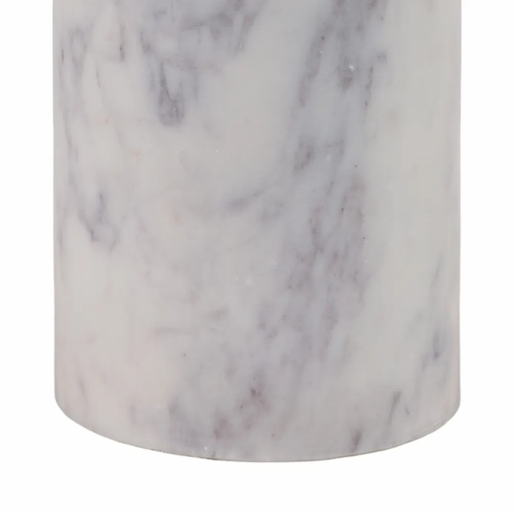 HARDWICKTON WHITE TABLE 24 (IN)