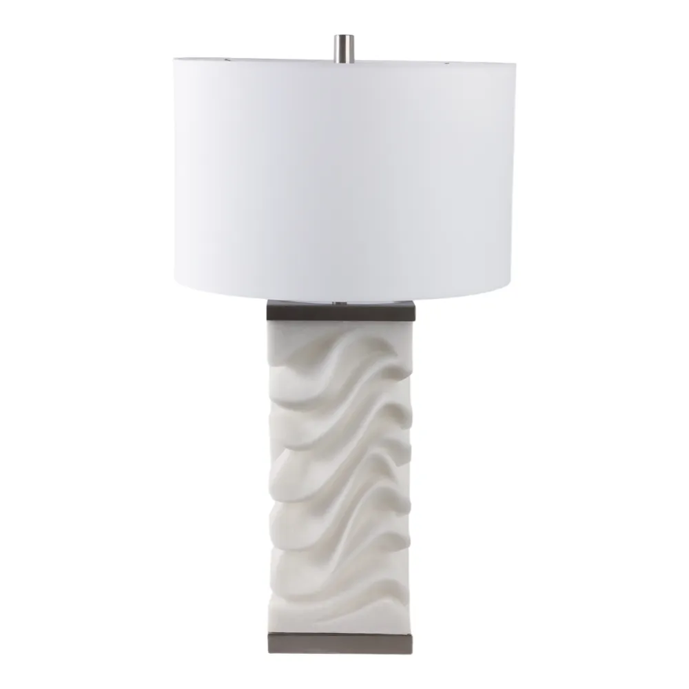 ELLIOTWICK WHITE LAMP 30 (IN)