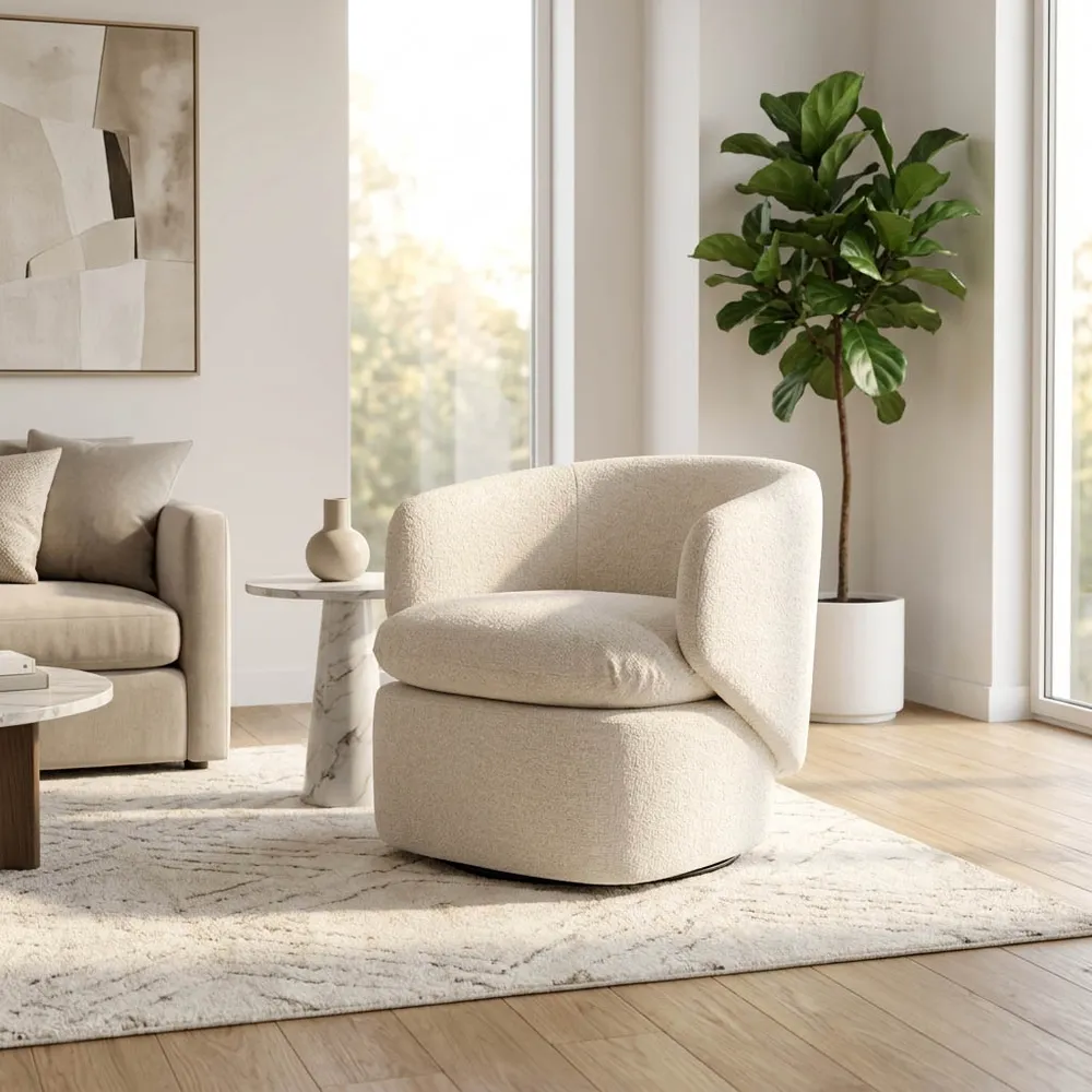 RHEAFIELD IVORY CHAIR 28 (IN)