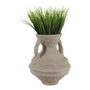 FERRIS TAUPE VASE 10 (IN) 3