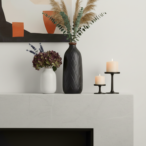 EMMONSFORD BLACK VASE 16 (IN) 12