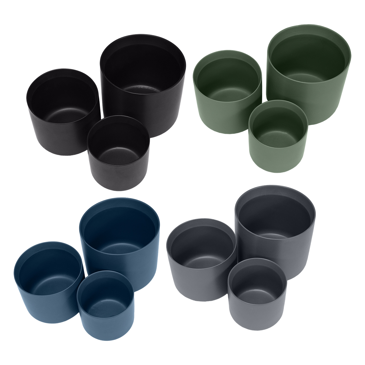 Modern Planters -Ea Set -SB 4