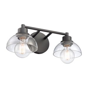 Julian 16'' Wide 2-Light Vanity Light - Matte Black 5