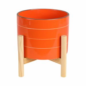 PEYTONFORD ORANGE PLANTER 9 (IN) 1