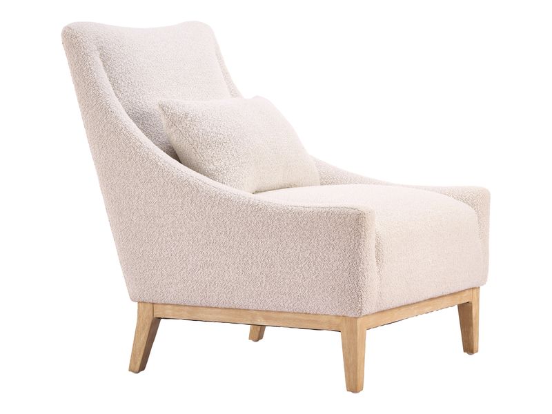Velun Accent Chair Ivory 7