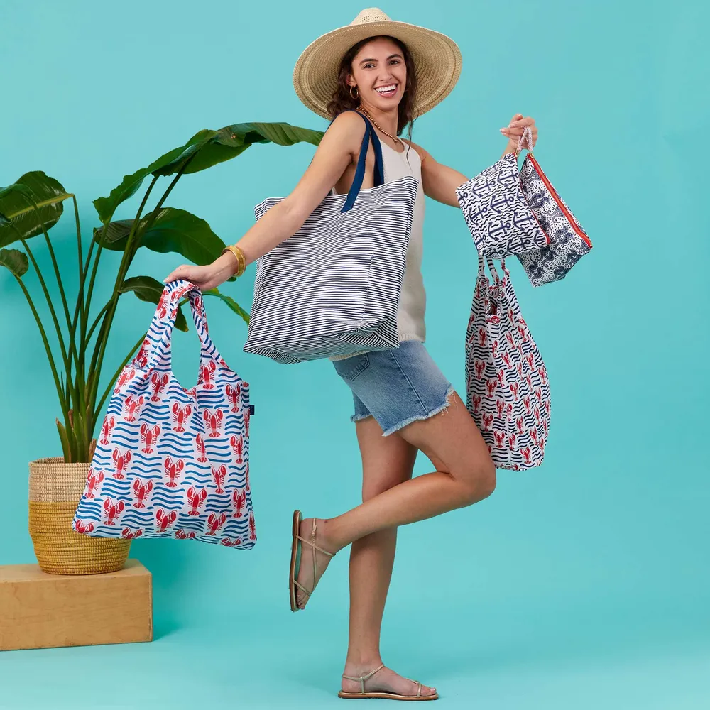 Seahorse Large Essential Canvas Pouch