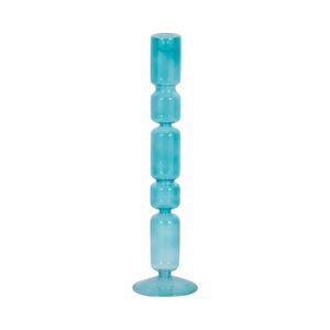ISLE BLUE CANDLE HOLDER 14 (IN) 1