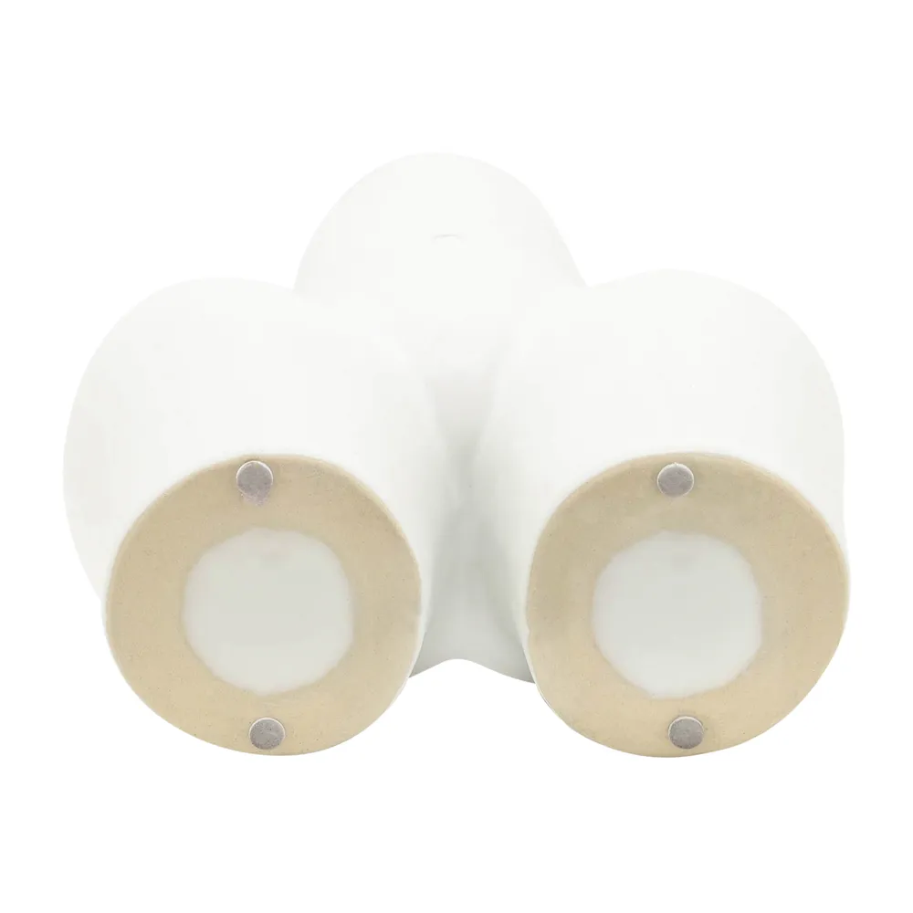 GLOVERSIDE WHITE VASE 8 (IN)