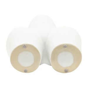 GLOVERSIDE WHITE VASE 8 (IN) 8