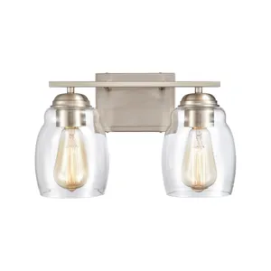 Calistoga 14'' Wide 2-Light Vanity Light - Brushed Nickel 2