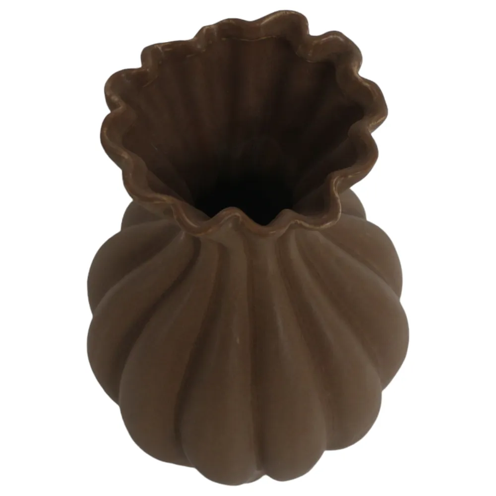 ERWINGROVE BROWN VASE 16 (IN)