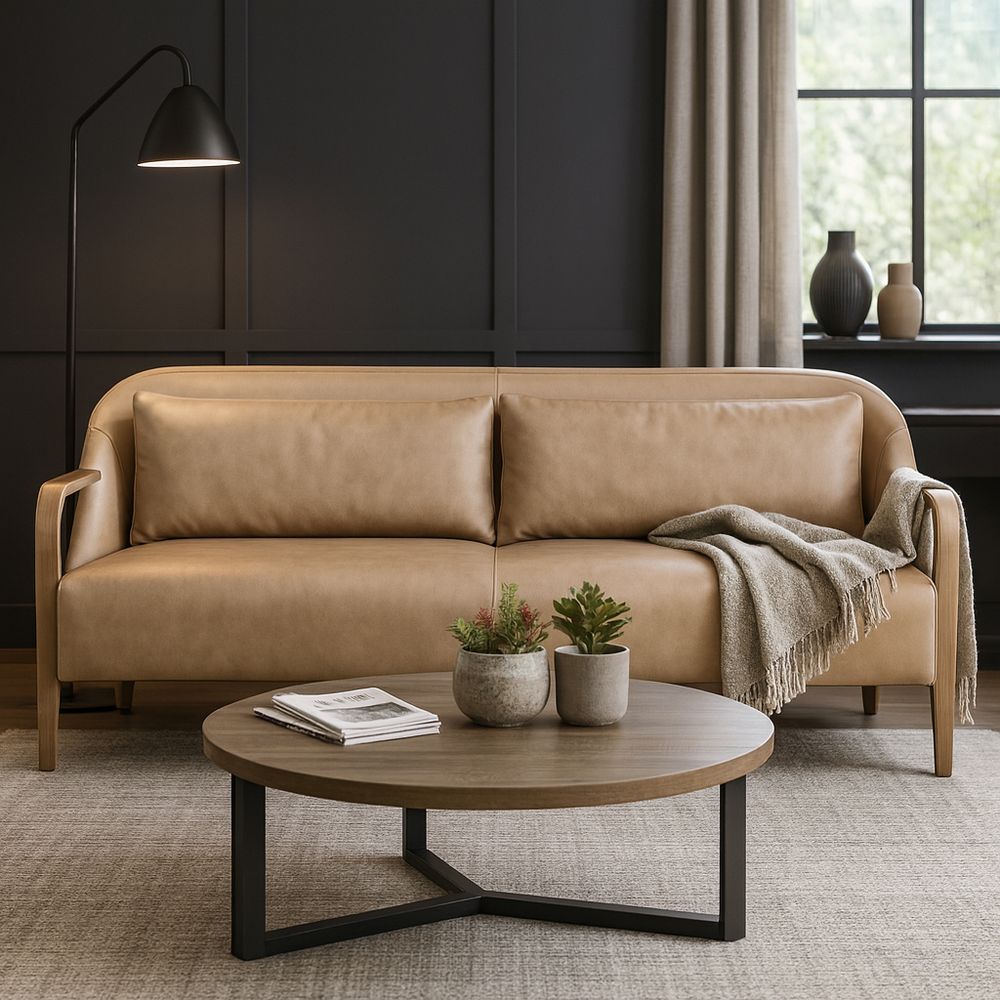 CHAPINRUN TAN SOFA 33 (IN)