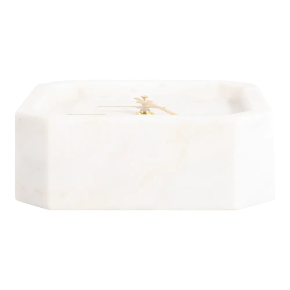 VALESTONE WHITE CLOCK 6 (IN)