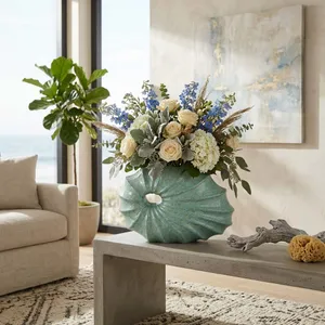 FRAZIERCLIFF GREEN VASE 11 (IN) 2
