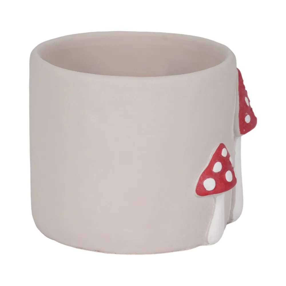 BRECKRUN RED PLANTER 6 (IN)
