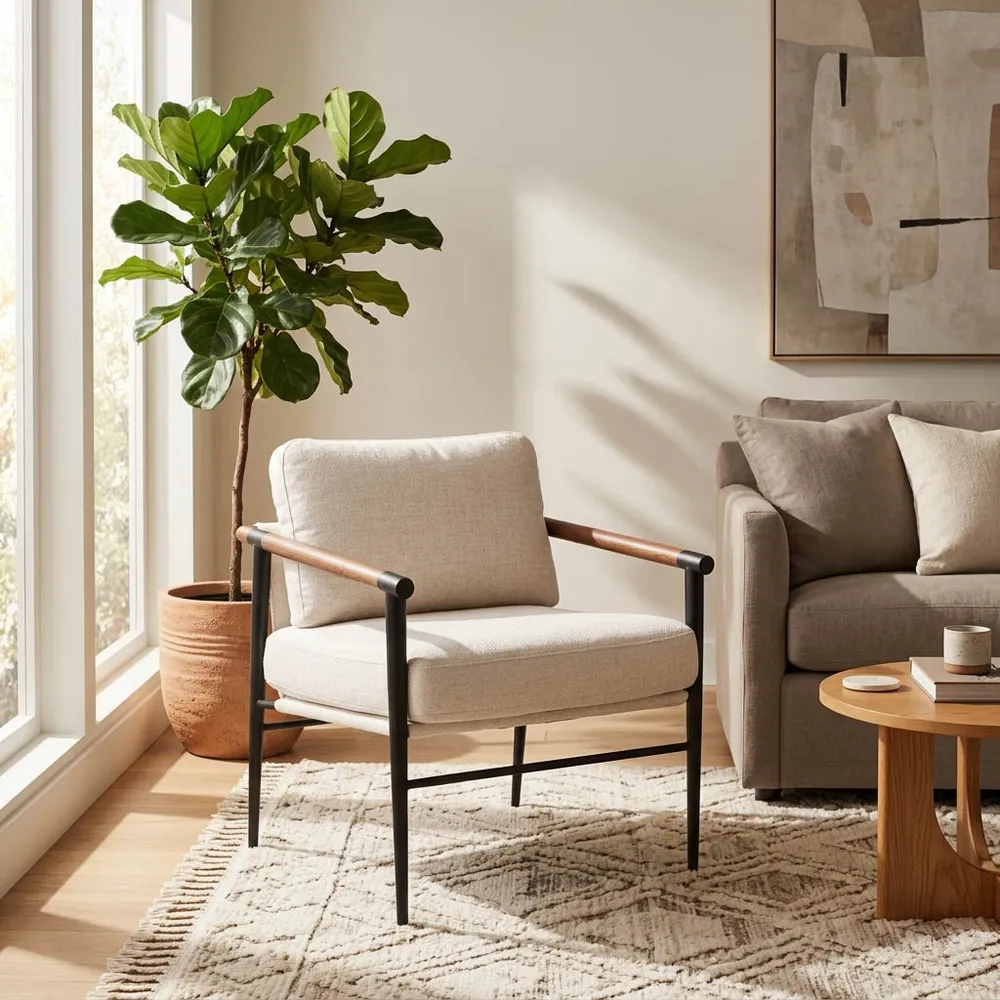 BURTONSHAW GRAY CHAIR 34 (IN)