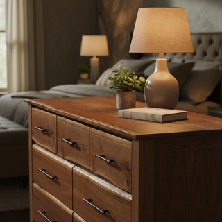 Heartland Walnut Seven Drawer Dresser - Premium