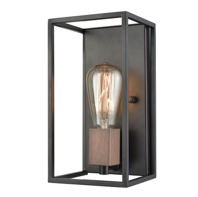 Rigby 11″ High 1-Light Sconce - Oil Rubbed Bronze