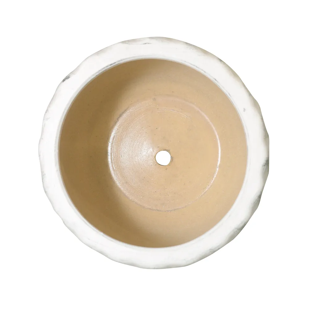 FORRESTPARK SET OF 3 WHITE PLANTER 11 (IN)