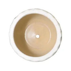 FORRESTPARK SET OF 3 WHITE PLANTER 11 (IN) 9